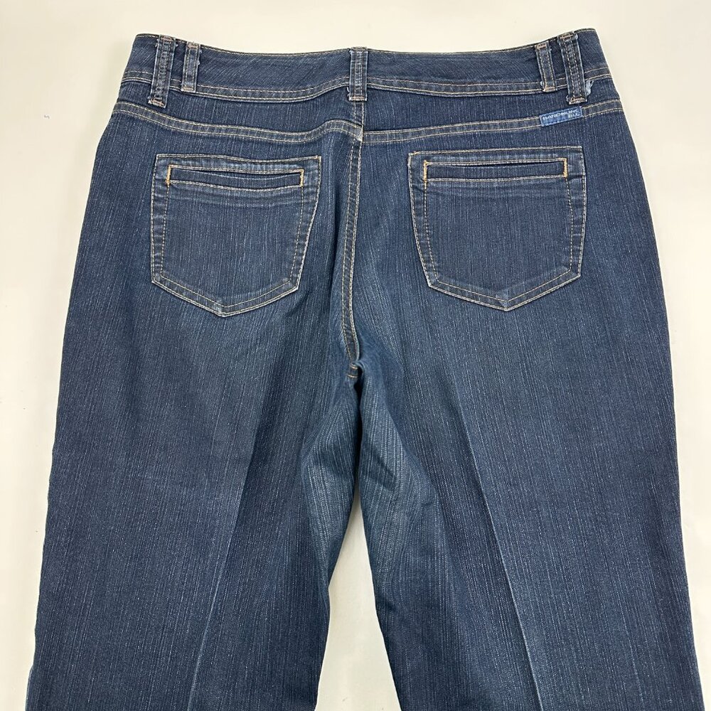 BandolinoBlu Straight Leg Women's size 12 Dark Wash Blue‎ Denim Jeans - Picture 5 of 5